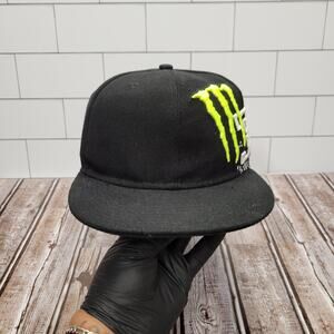 New Era Fox Racing Monster Energy Collab Ricky Carmichael 4 Fitted Hat 7 1/8